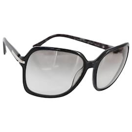 Occhiali da sole PRADA in plastica neri SPR18M Auth BA10788 - Prada