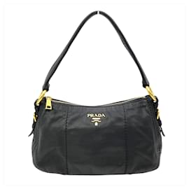 Borsa in pelle a spalla singola Prada