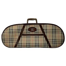 Borsa da viaggio vintage Burberry Nova Check Beige Marrone Nero