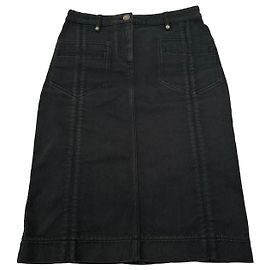 Bufanda de denim vintage Dior 32/XXS