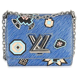Louis Vuitton Denim Blu Azteco Epi Twist PM