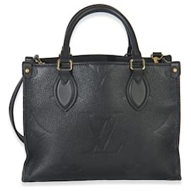 Louis Vuitton Black Monogram Empreinte Onthego PM