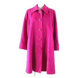 Manteau long en laine Cupra Yves Saint Laurent