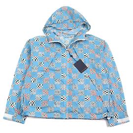 Sudadera de nylon Damier distorsionado Louis Vuitton