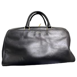 Borsa in pelle nera Saint Laurent