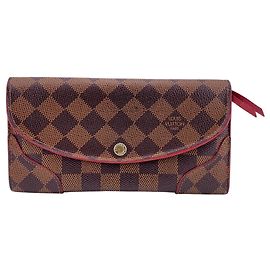 Carteira Longa em Lona Damier Louis Vuitton