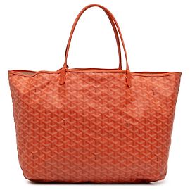 Goyard Orange Goyardine Saint Louis PM