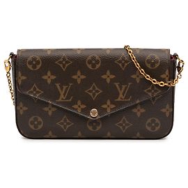 Louis Vuitton Brown Monogram Pochette Felicie