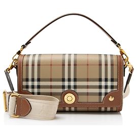 Borsa a Spalla Burberry con Motivo Vintage