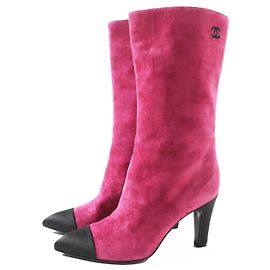 Chanel G33119 Gabriel Coco Wildlederstiefel