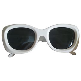 Weiße Sonnenbrille Emmanuelle Khanh 4231 0911 Hand made