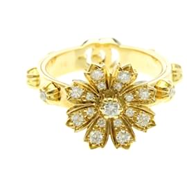 Gucci Flora Diamantbandring aus 18K Gelbgold