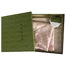 Sciarpa in seta con motivo GG - Gucci