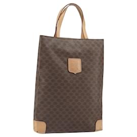Céline Celine Vintage Macadam Canvas and Leather