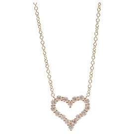 Tiffany & Co Collana Sentimental Heart Tiffany in Oro Rosa