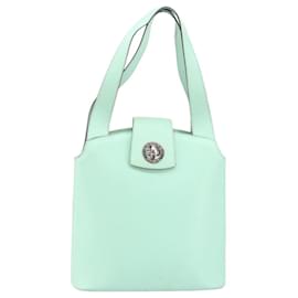 Céline Borsa a mano in pelle con logo circolare Celine