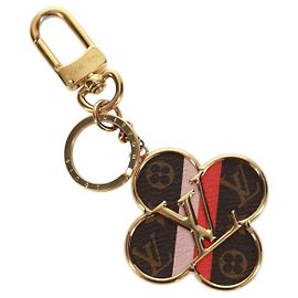 LOUIS VUITTON Monograma Llavero Into the Flower M67356 Auth170880M