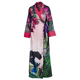 Autre Marque Langes Seidenkleid Restless Sleepers