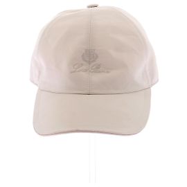 Gorra Loro Piana beige de algodón