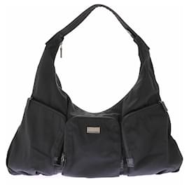 Gucci Hobo Tasche schwarz Polyester