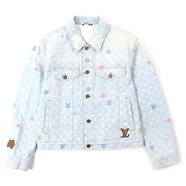 Chaqueta de mezclilla monogramada de algodón y poliéster Louis Vuitton Tyler The Creator