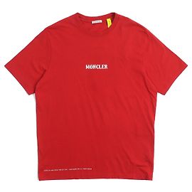 Camiseta de algodón Moncler Genius 7 Fragment