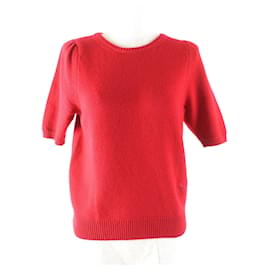 Céline Celine Sulky bestickter Kaschmirstrickpullover