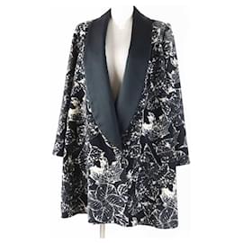 Abrigo de algodón y seda Chanel P60011