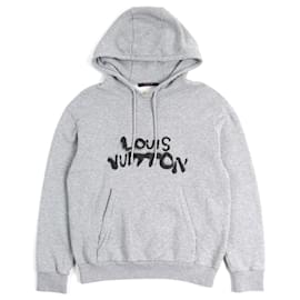Louis Vuitton Neon Working Man Baumwoll-Hoodie