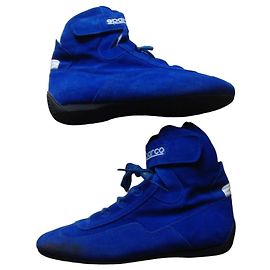 Autre Marque SPARCO Motorsport Sport Boots Blue Suede