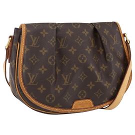 LOUIS VUITTON Borsa a Spalla Monogram Menilmontant PM M40474 LV Auth ep13331