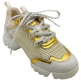 Sneakers D Connect Christian Dior Bianche / Oro