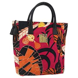 Borsa Tote GIVENCHY in tela multicolore oro Auth mr2117 - Givenchy