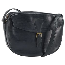LOUIS VUITTON Sac à épaule Epi Jeune Fille MM Noir M52152 LV Auth BA10681