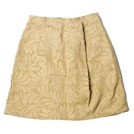 Autre Marque Falda de algodón jacquard Carven
