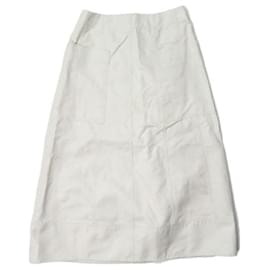 Autre Marque Falda de mezcla de lino Drawer