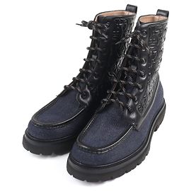 Stivali Embossed Gancini NAVAL2 di Salvatore Ferragamo
