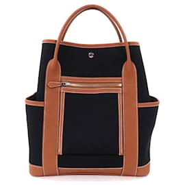 Borsa Tote Hermès Garden Party Pocket Toile Militaire Negonda