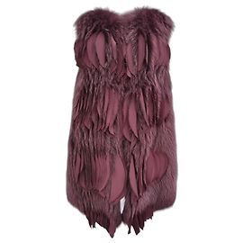 Blumarine  gilet di  Shadow Fox e SETA! taglia 42IT  NUOVO!