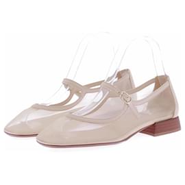 Ballerinas "Mary Jane" aus beigem Mesh - SéZane