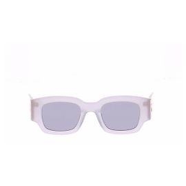 Occhiali da sole blu Ami con logo dorato