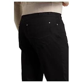 Pantaloni Bugatti uomo in cotone nero