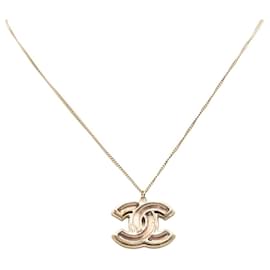 Collana Placcata Oro Chanel Coco Mark