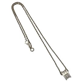 Bulgari Pendente a catena Bvlgari B.zero1 in oro bianco 18K