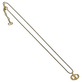 Collana Choker Pendente Placcato Oro Christian Dior