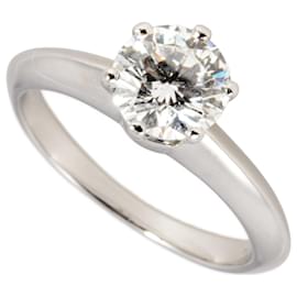 Tiffany & Co. Platinum Solitaire Ring
