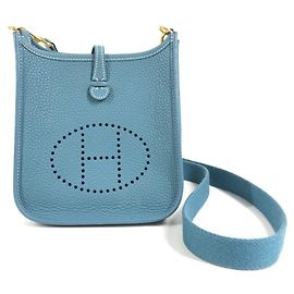 Hermès Pochette/Sacchetto a tracolla Hermes Evelyn TPM 16 in blu