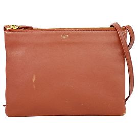 Céline Borsa a tracolla Trio in pelle piccola