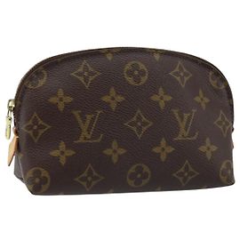 LOUIS VUITTON Monograma Pochette Cosmética PM Pouch M43998 LV Auth kk640