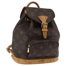 LOUIS VUITTON Zaino Monogram Montsouris PM M51137 LV Auth ka2457